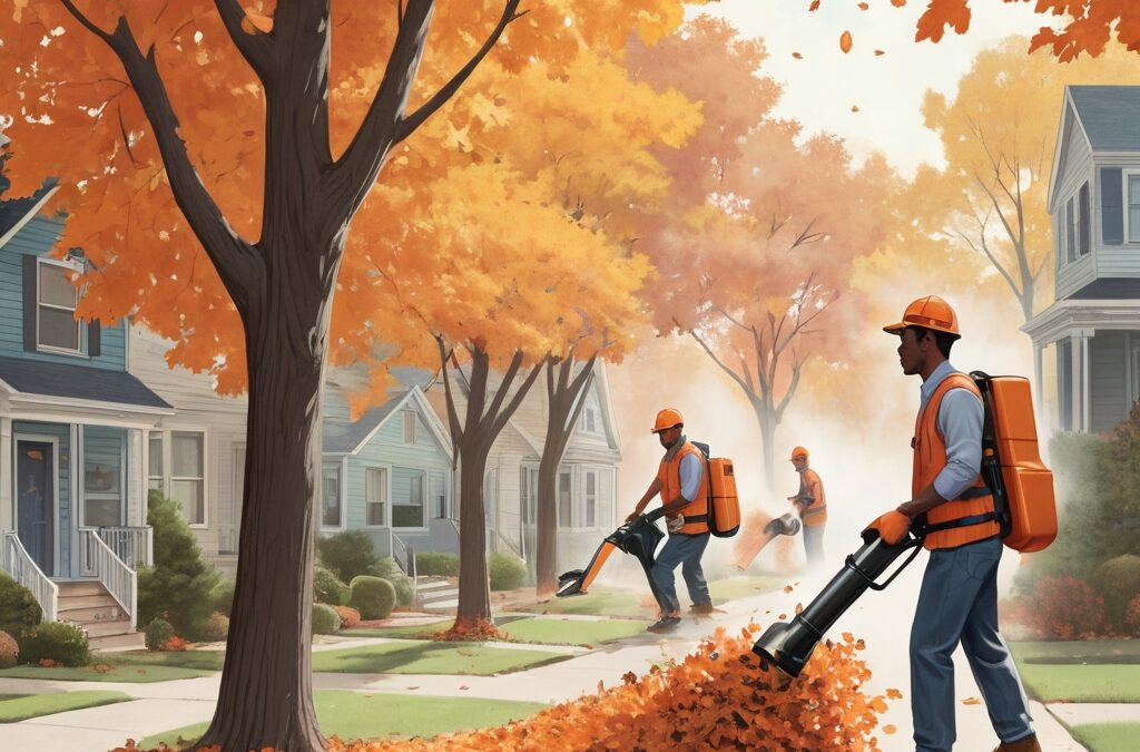 “Leaf Blowers: The Suburban Symphony That Can Ruin Your Neighborhood”